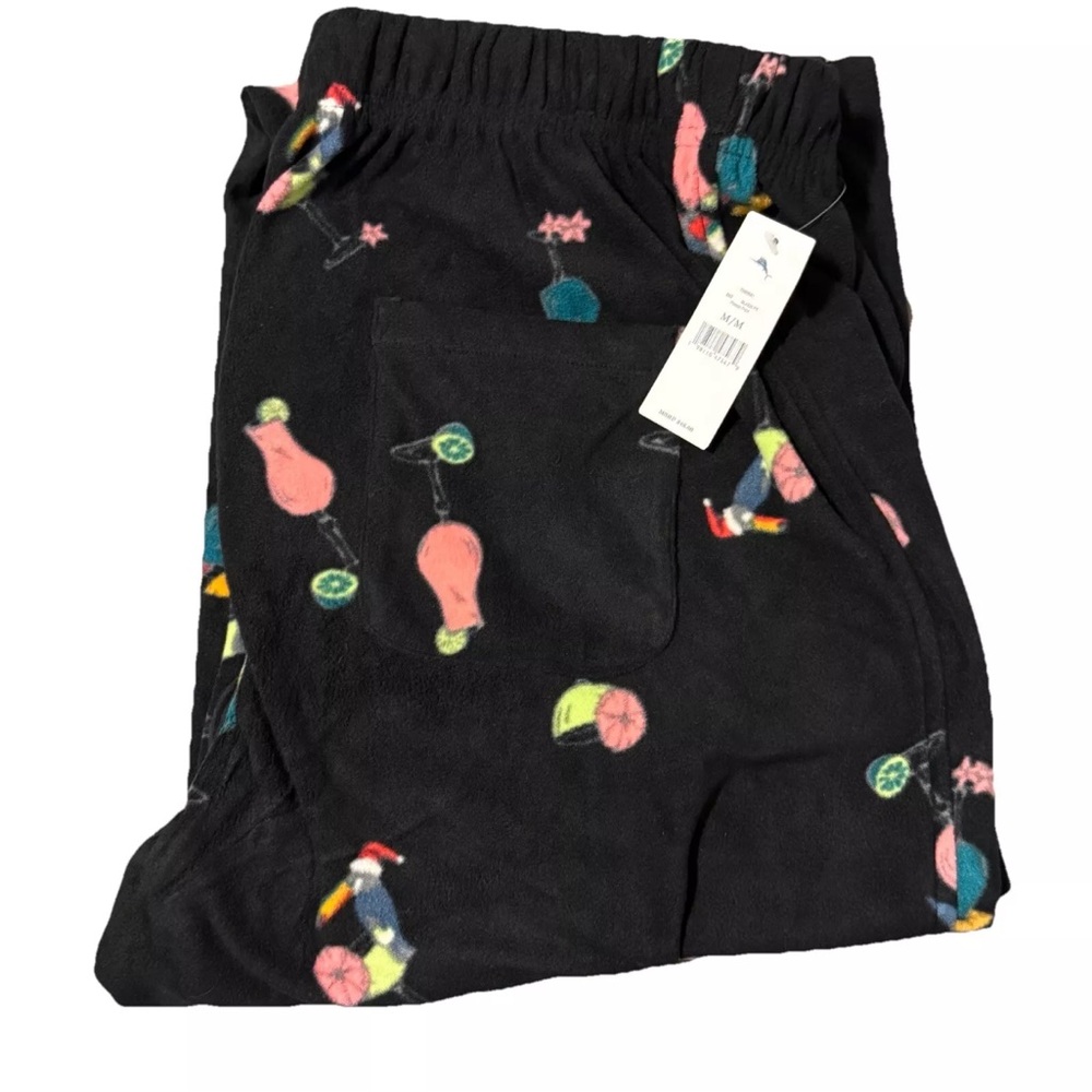Tommy Bahama Toucan Tropical Fleece Mens Lounge Sleepwear Pants Size‎ Medium